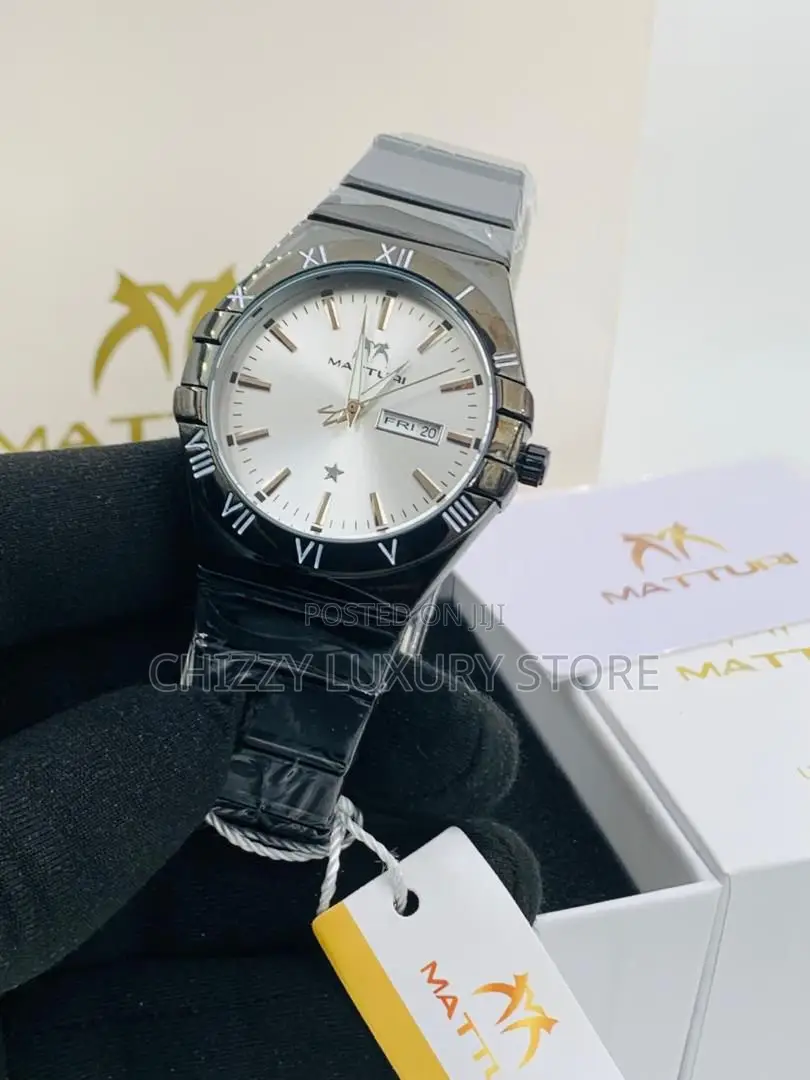 Matturi Quality Men Chain Strap Wristwatch