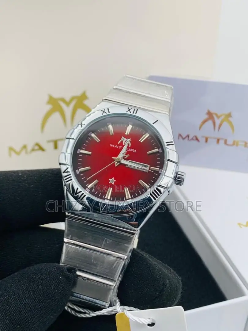 Matturi Quality Men Chain Strap Wristwatch