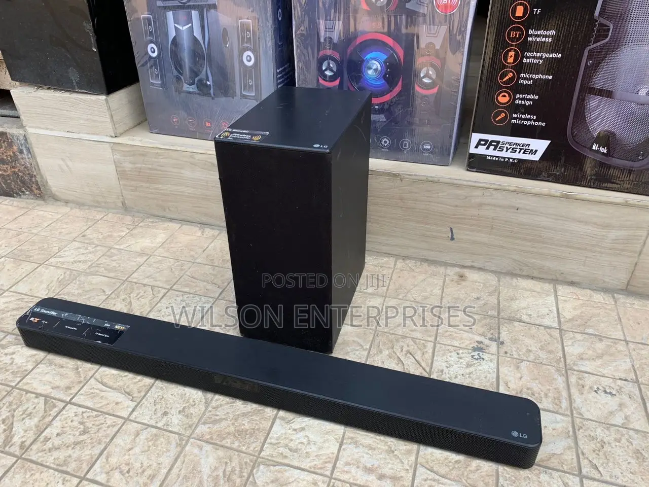 Lg Sn4 Sound Bar – Deep Bass, Clear Sound, Home Cinema Experience