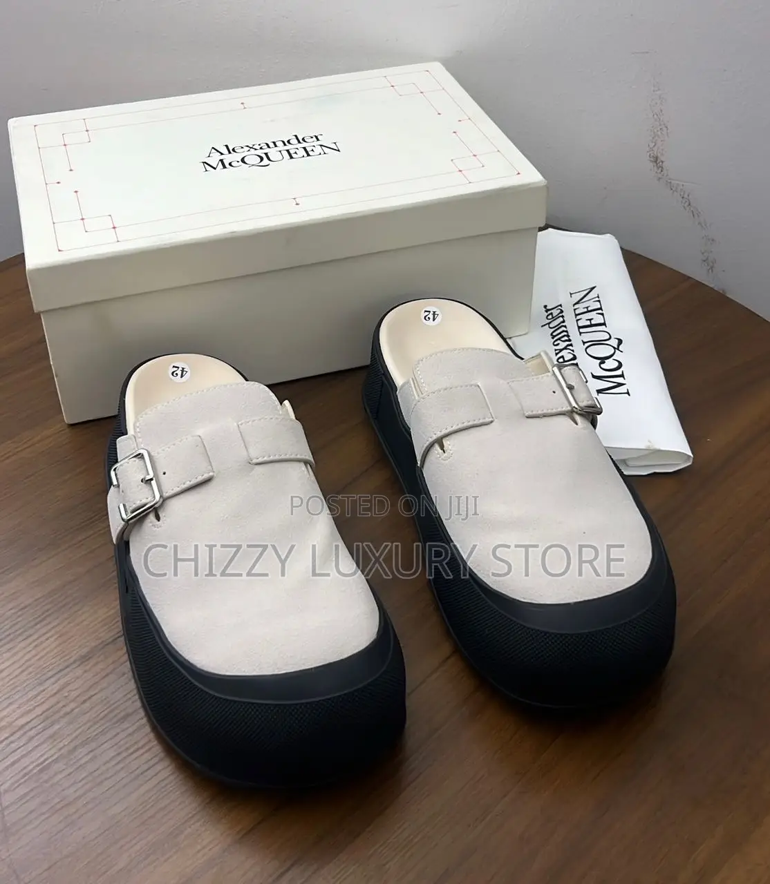 Alexander McQueen Quality Luxury Men Sandals