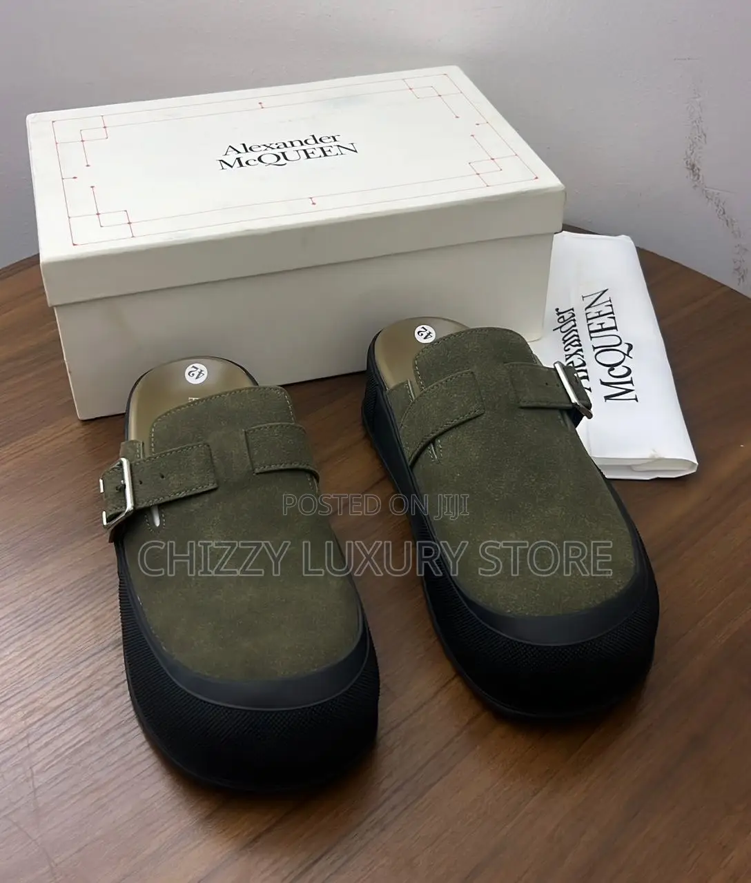 Alexander McQueen Quality Luxury Men Sandals