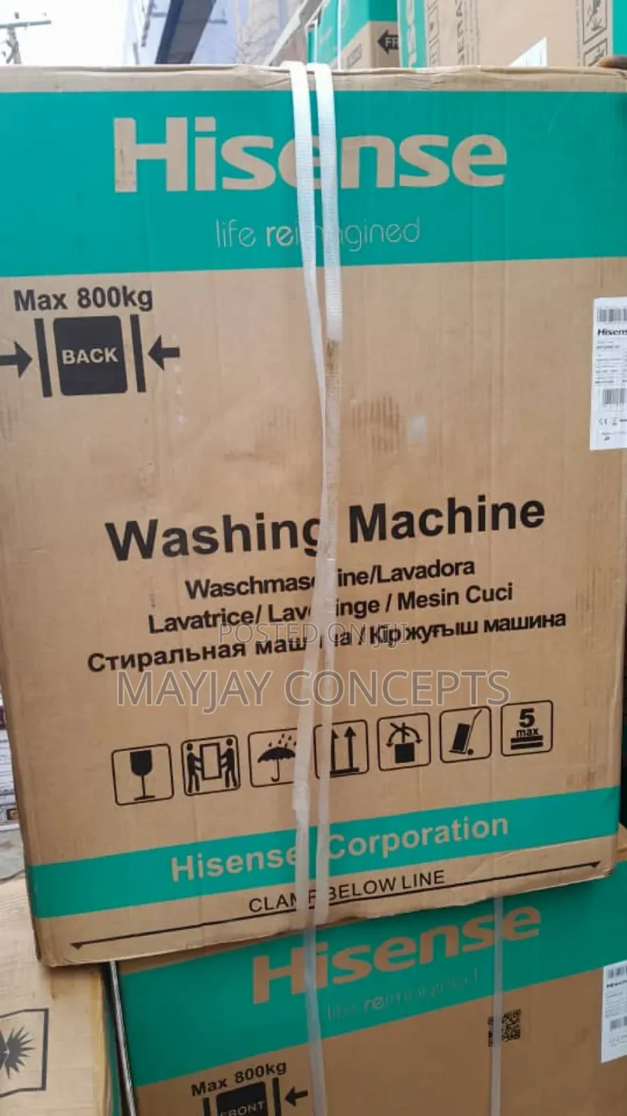 Hisense 8kg Front Load Automatic Washing Machine