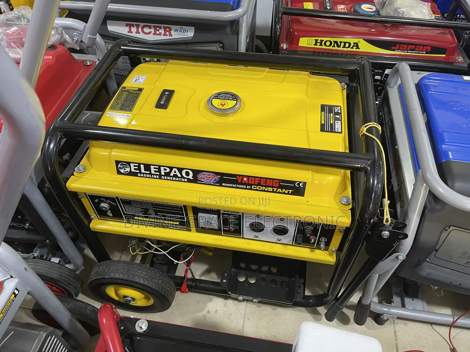 Brand New 10kva Constant Elepaq Petrol Generator 100 Copper Coilll