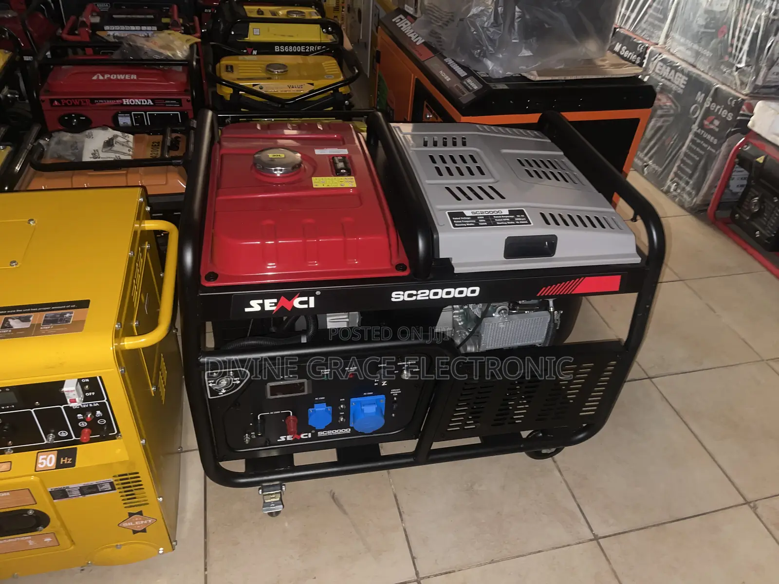 16.2kva Senci Heavy Duty Petrol Generator