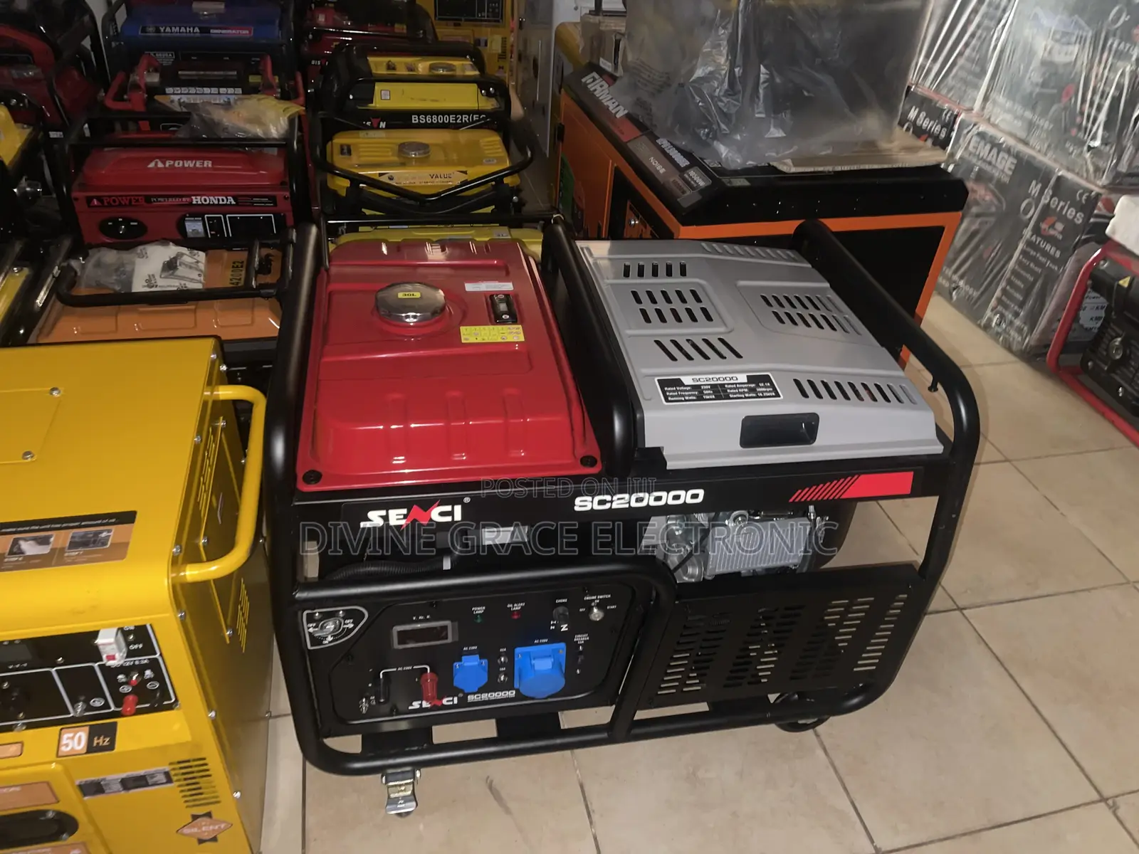 16.2kva Senci Heavy Duty Petrol Generator
