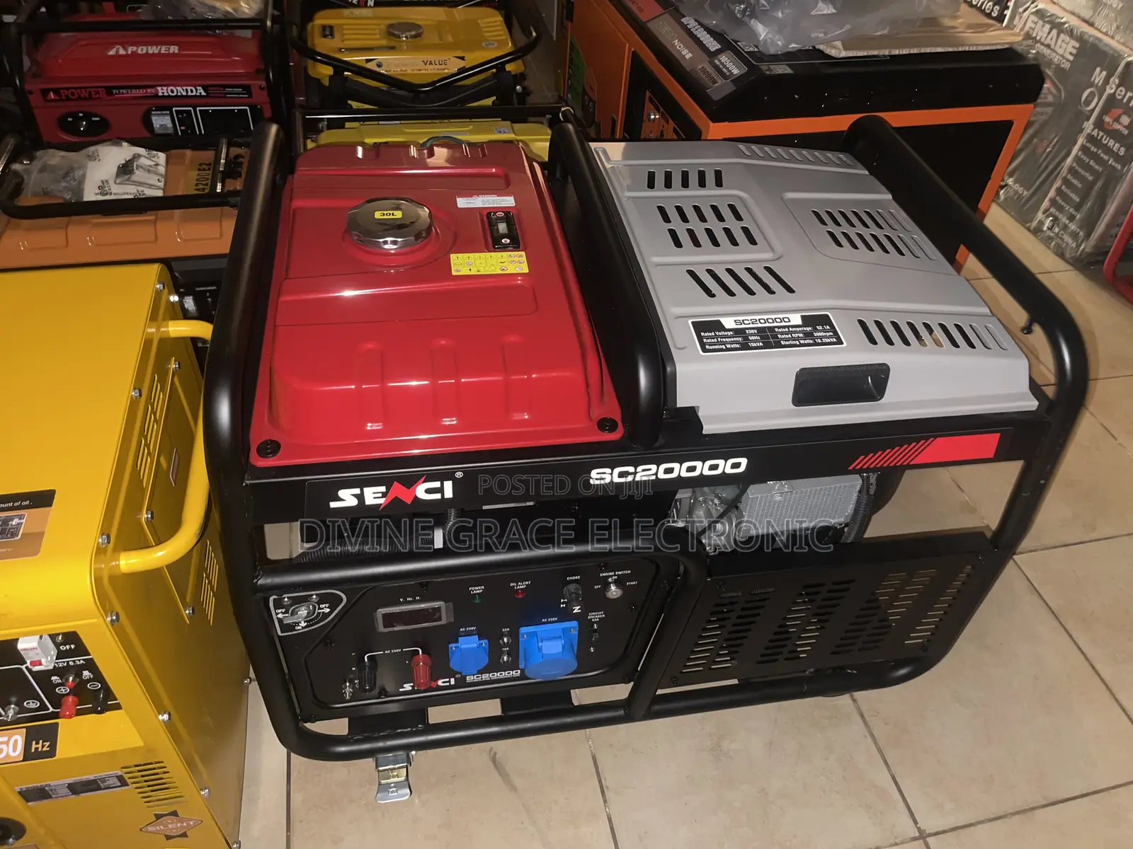 16.2kva Senci Heavy Duty Petrol Generator