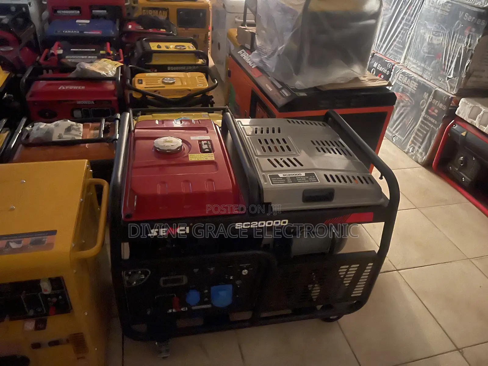 16.2kva Senci Heavy Duty Petrol Generator