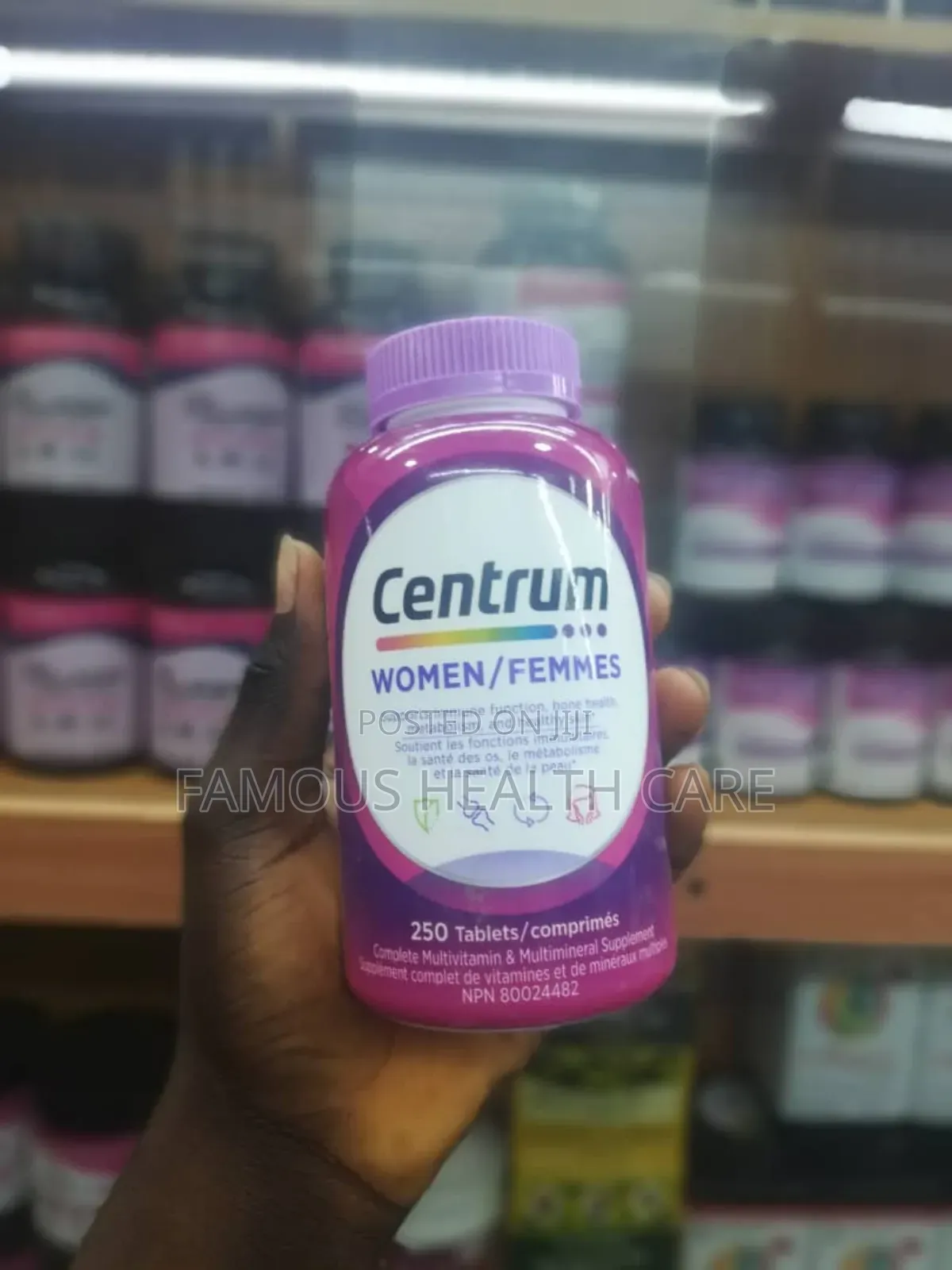 Centrum Women/Femmes Complete Multivitamin Multimineral Supplement