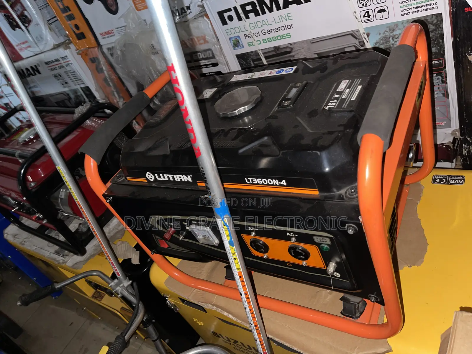 3.5kva Lutian Petrol Generator Copper Coil