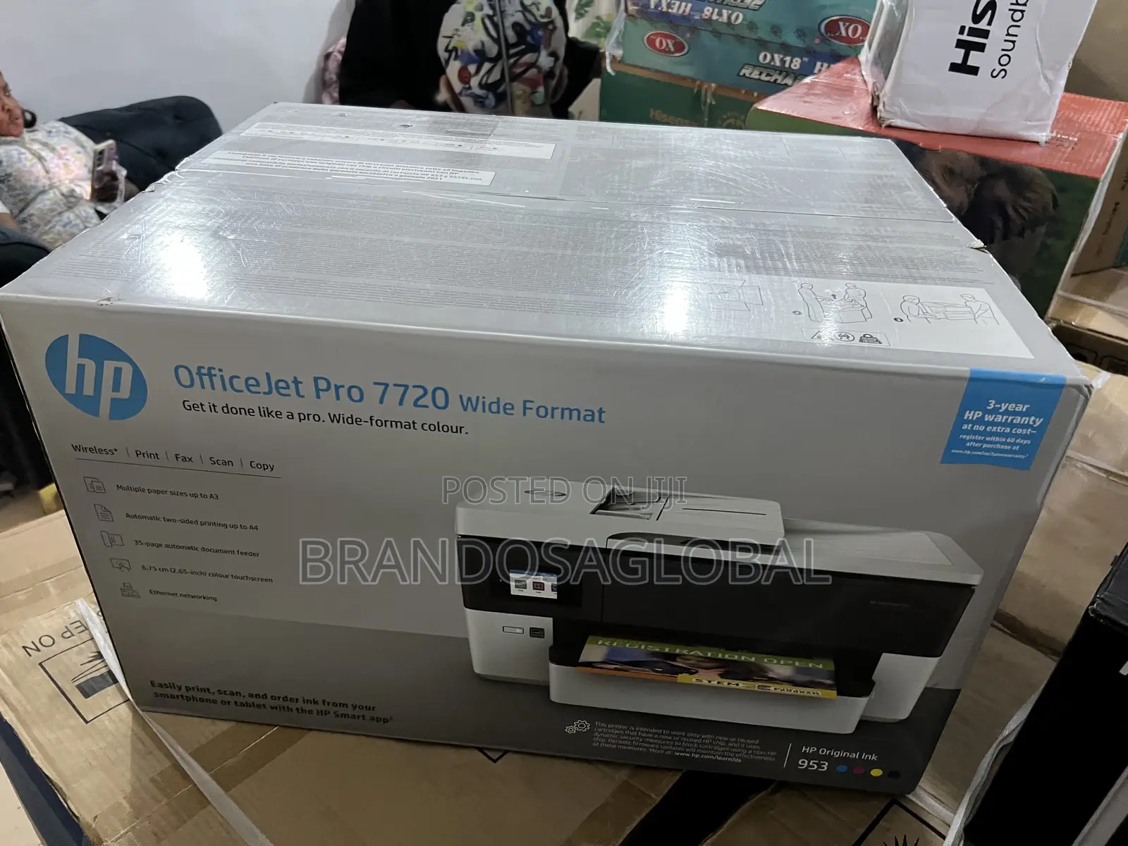 Hp 7720 Officejet All-in-one – Fast Color Printer (Y0s18a)