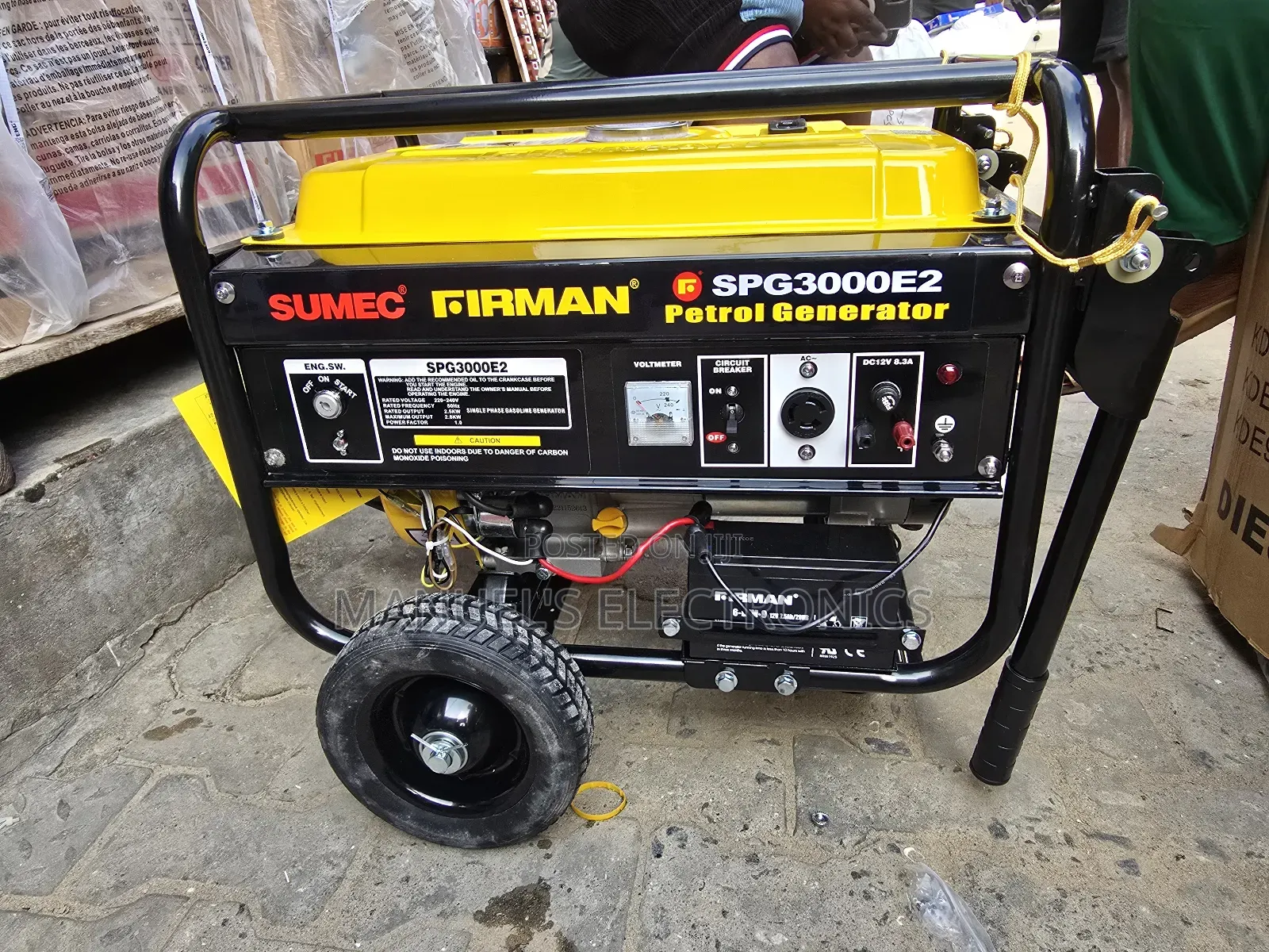Original Sumec Firman Petrol Generator Model Spg3000key 3.5kva