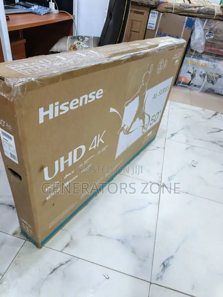 Hisense 50 Inches Smart Led Uhd Tv A6 Series