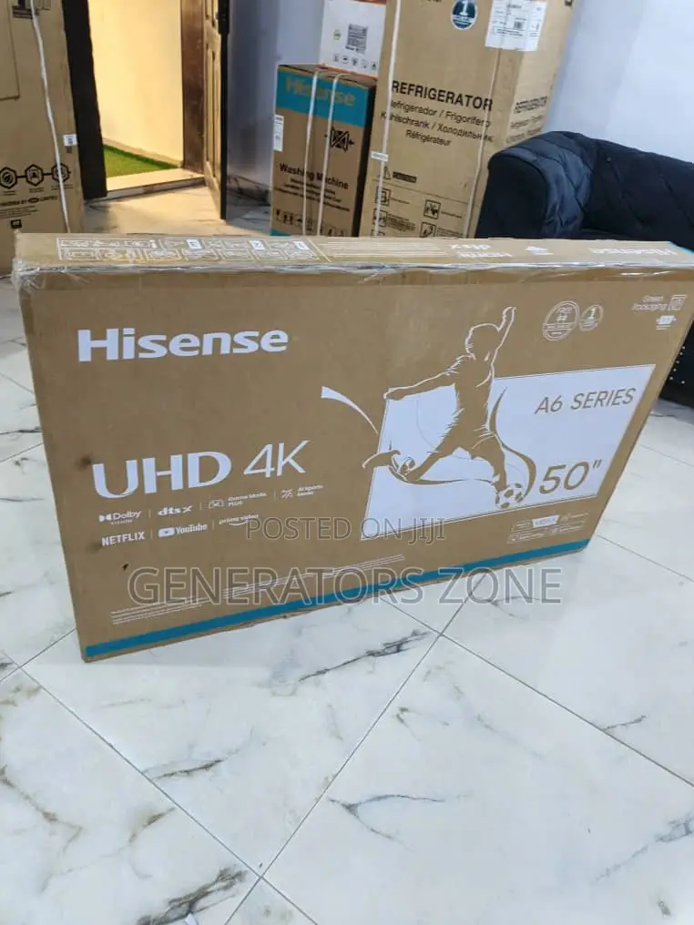 50 Inch by Hisense A6 Series Uhd Tv Smart Display