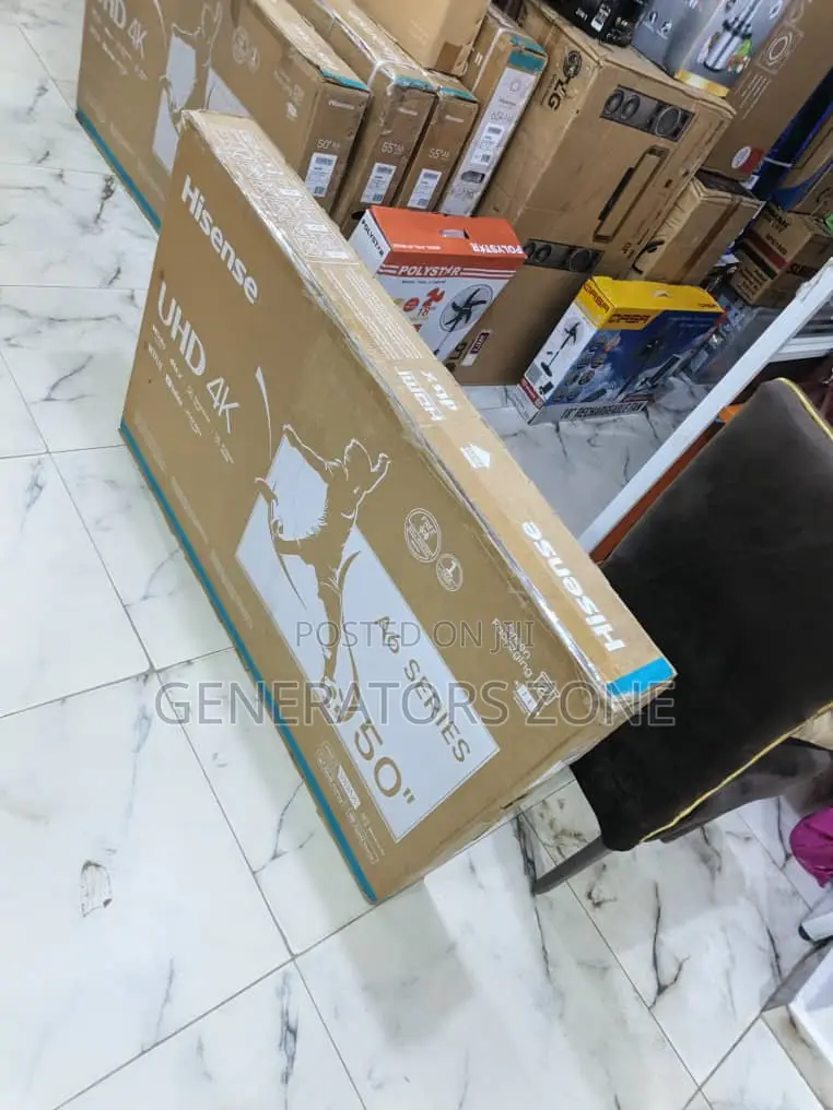 50" Hisense Uhd Screen A6 Series Led Tv - Get Yours