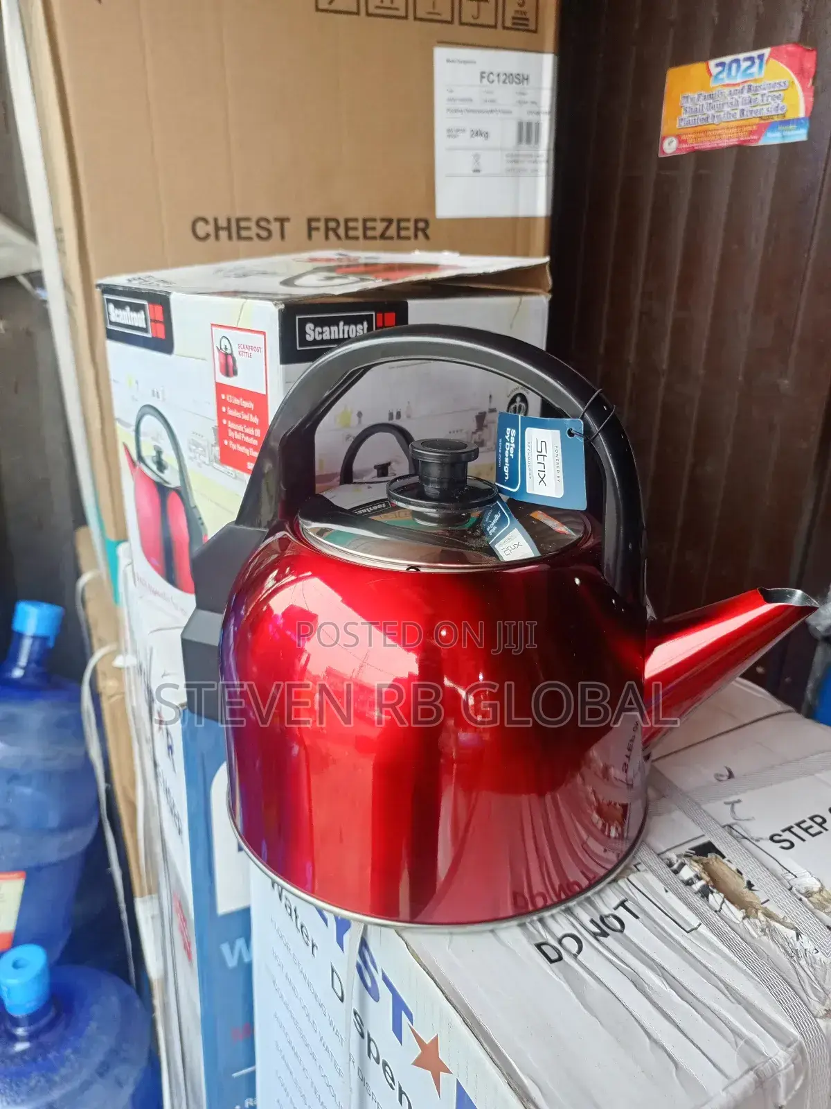 Scanfrost Stainless Steel Kettle 4.3l (Sfke 18)