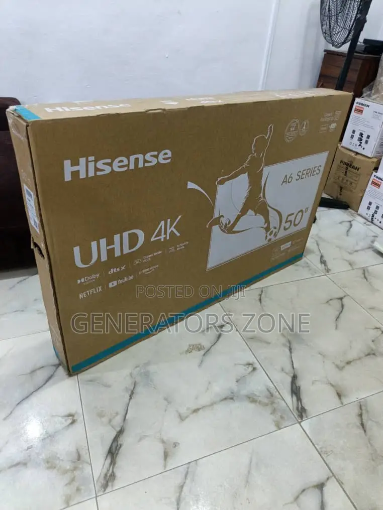 Hisense 50" A6 Series Smart Uhd Entertainment Panel