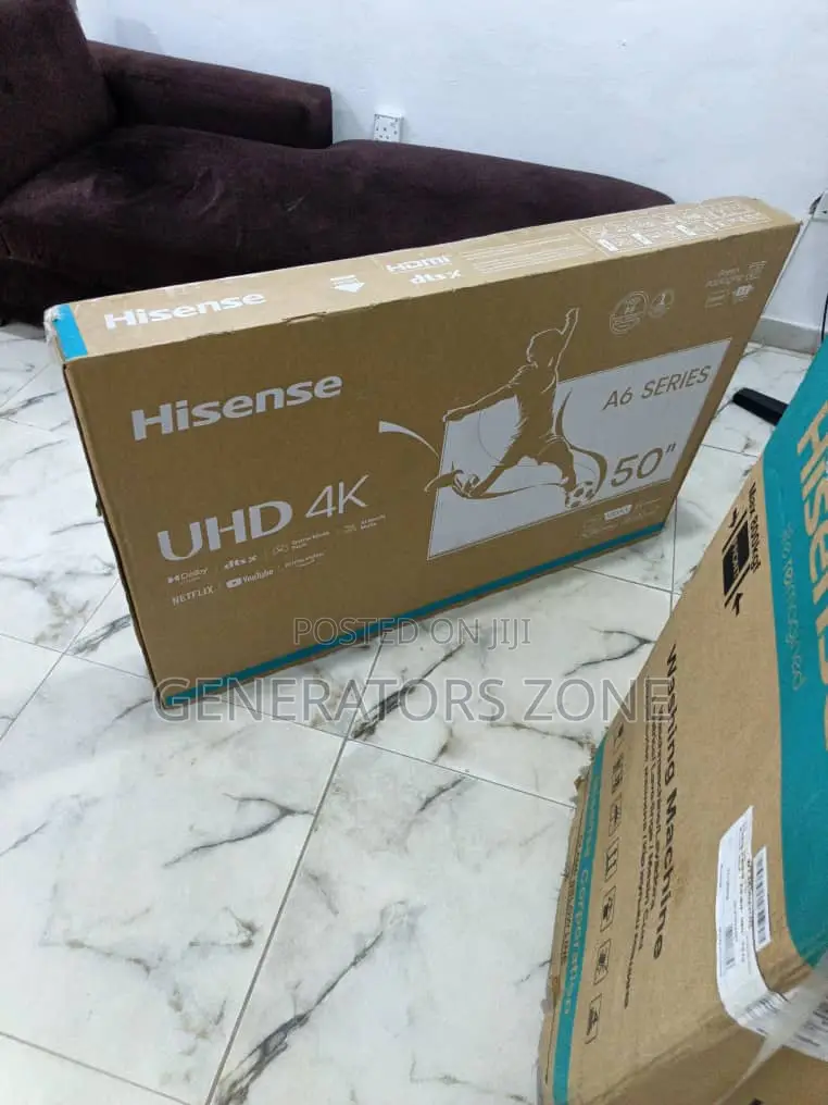 Hisense A6n 50 Inch Smart Uhd Led Display Unit