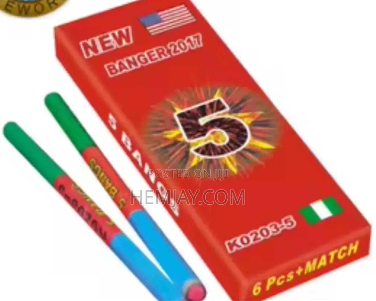 5 Sound Banger/Cracker (25pack in a Bundle)