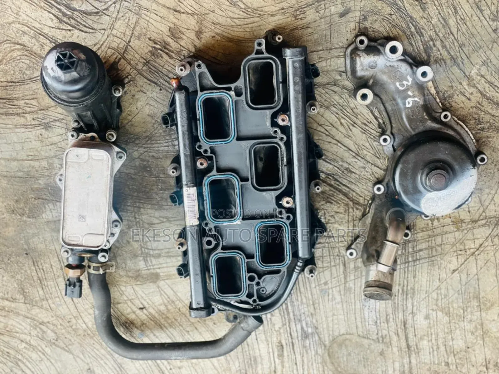 3.6 Wrangler/ Chrysler Water Pump, Culant and Nozzle