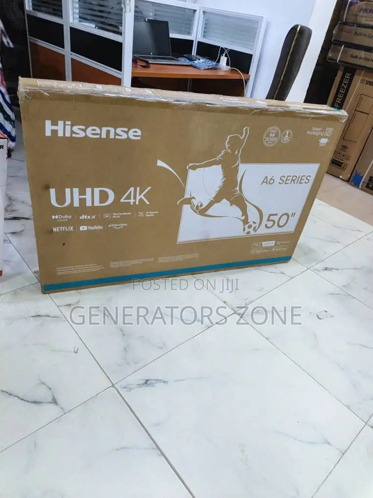 Hisense 50 Inches A6n Uhd Led Smart Television