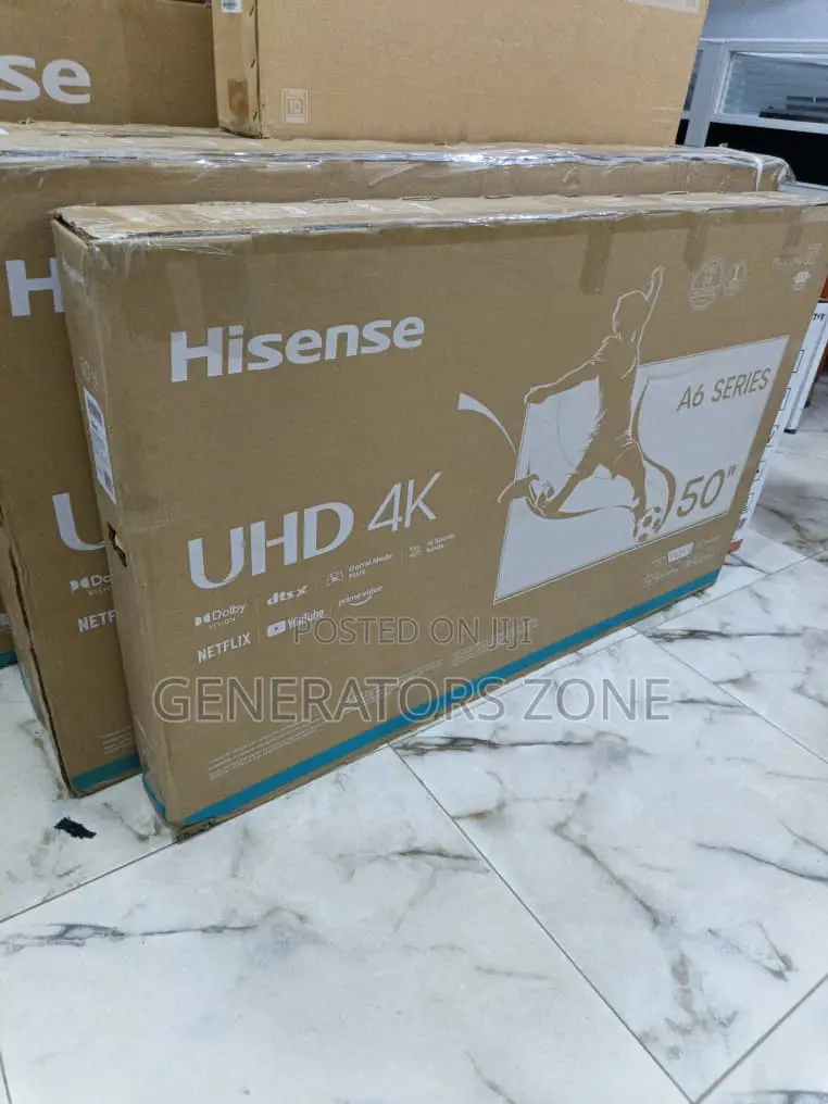 50 Inch Hisense A6 Series Smart Ultra Hd Led Screen