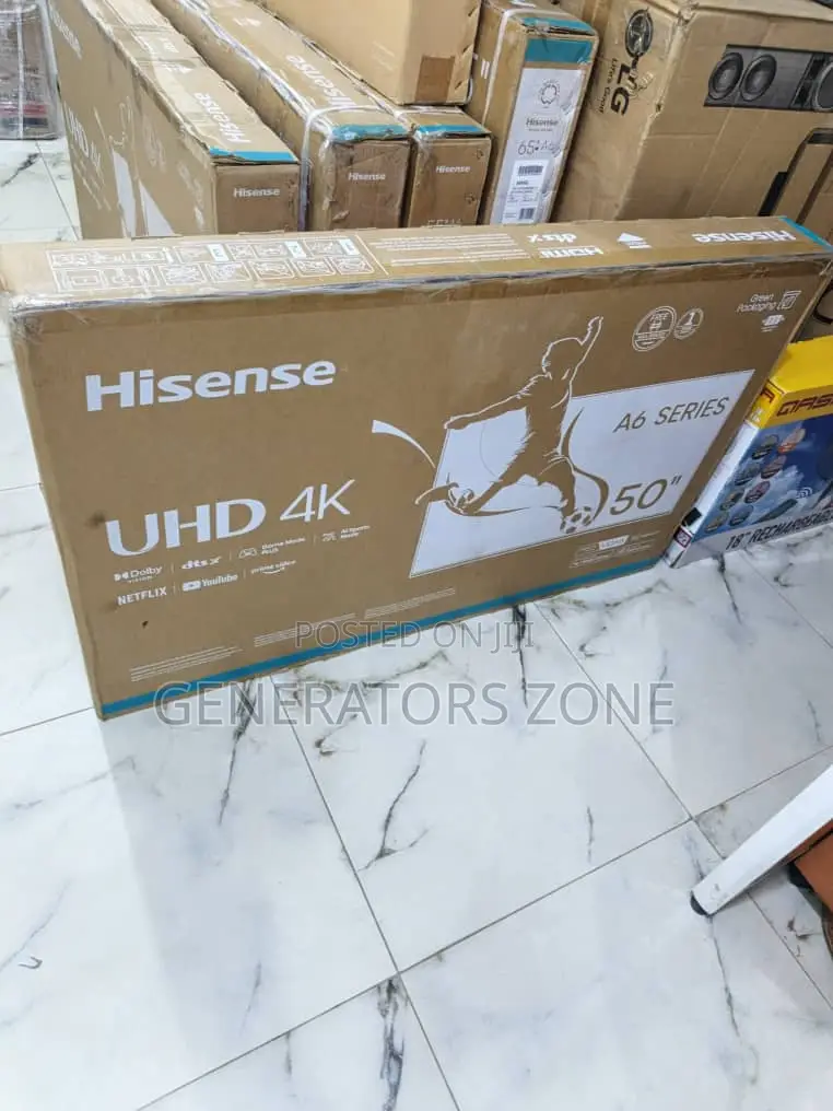 Hisense 50 Inch Uhd Smart Led A6n Entertainment Display Tv