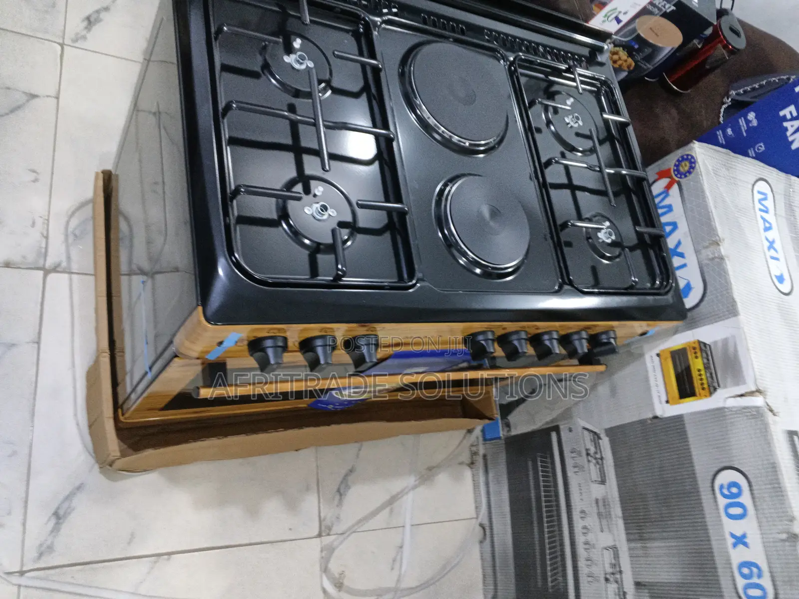 Maxi Gas Cooker With Rotisserie Grill
