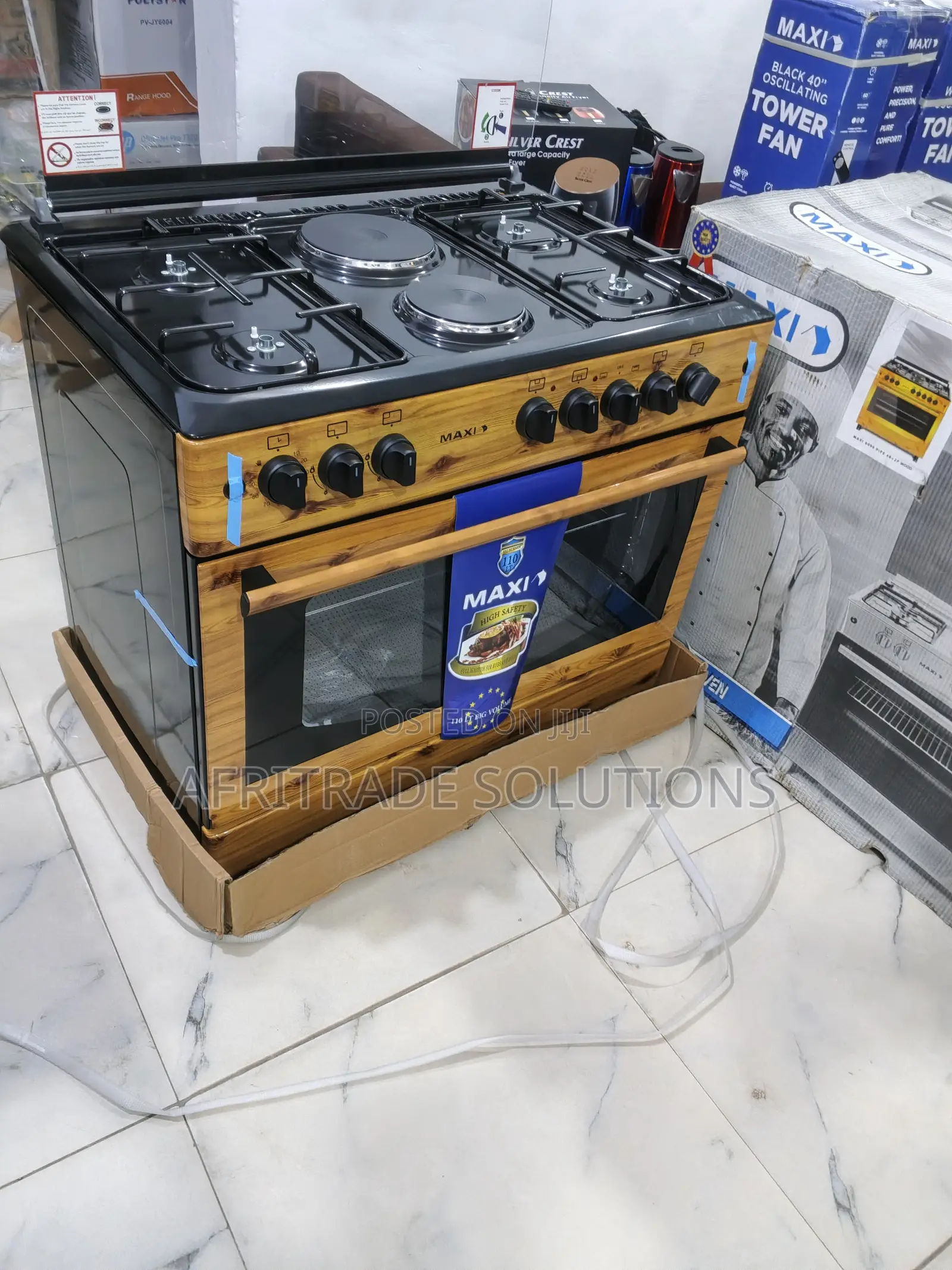 Maxi Gas Cooker 4+2 for Large Households