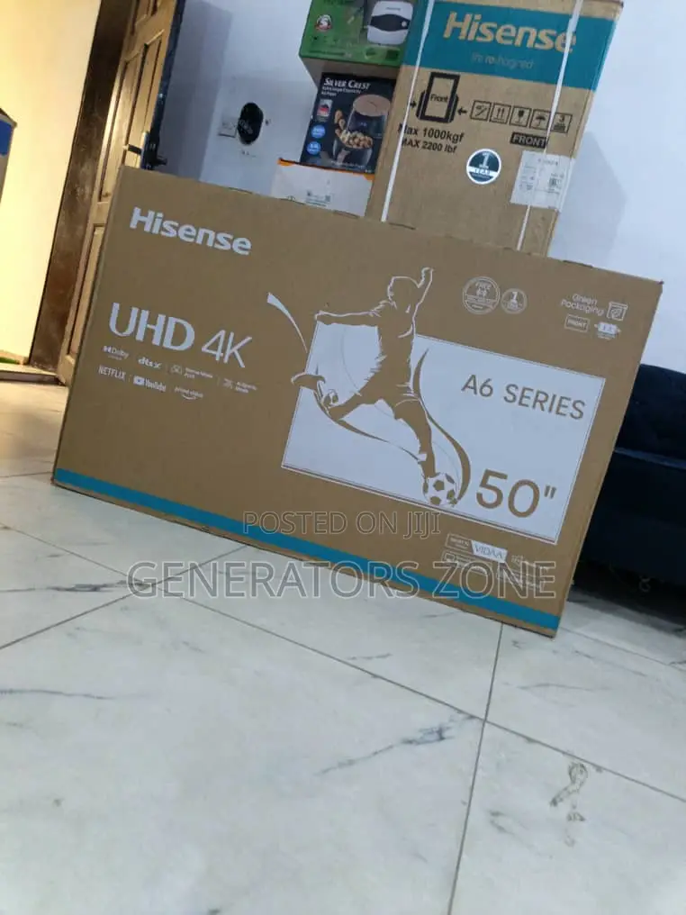 Hisense A6 Series 50 Inch Smart Ultra Hd Tv Unit