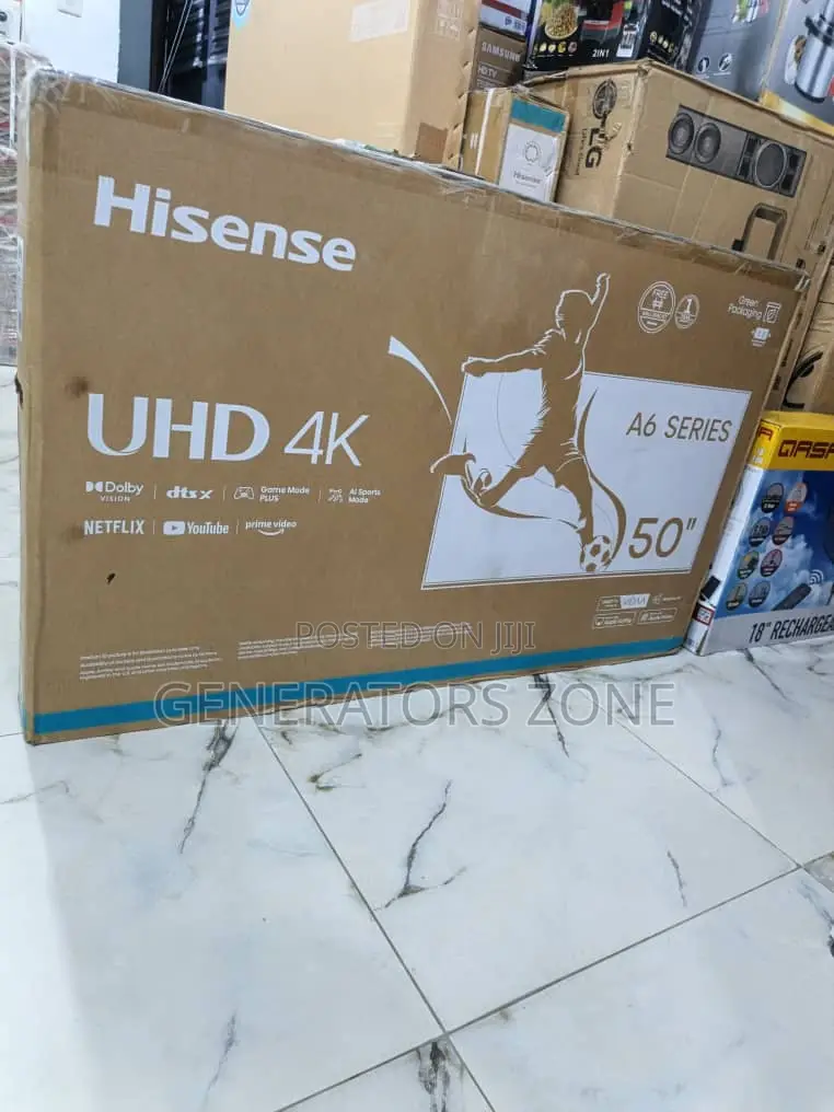 Hisense A6 Series 50 Inch Smart Ultra Hd Tv Unit
