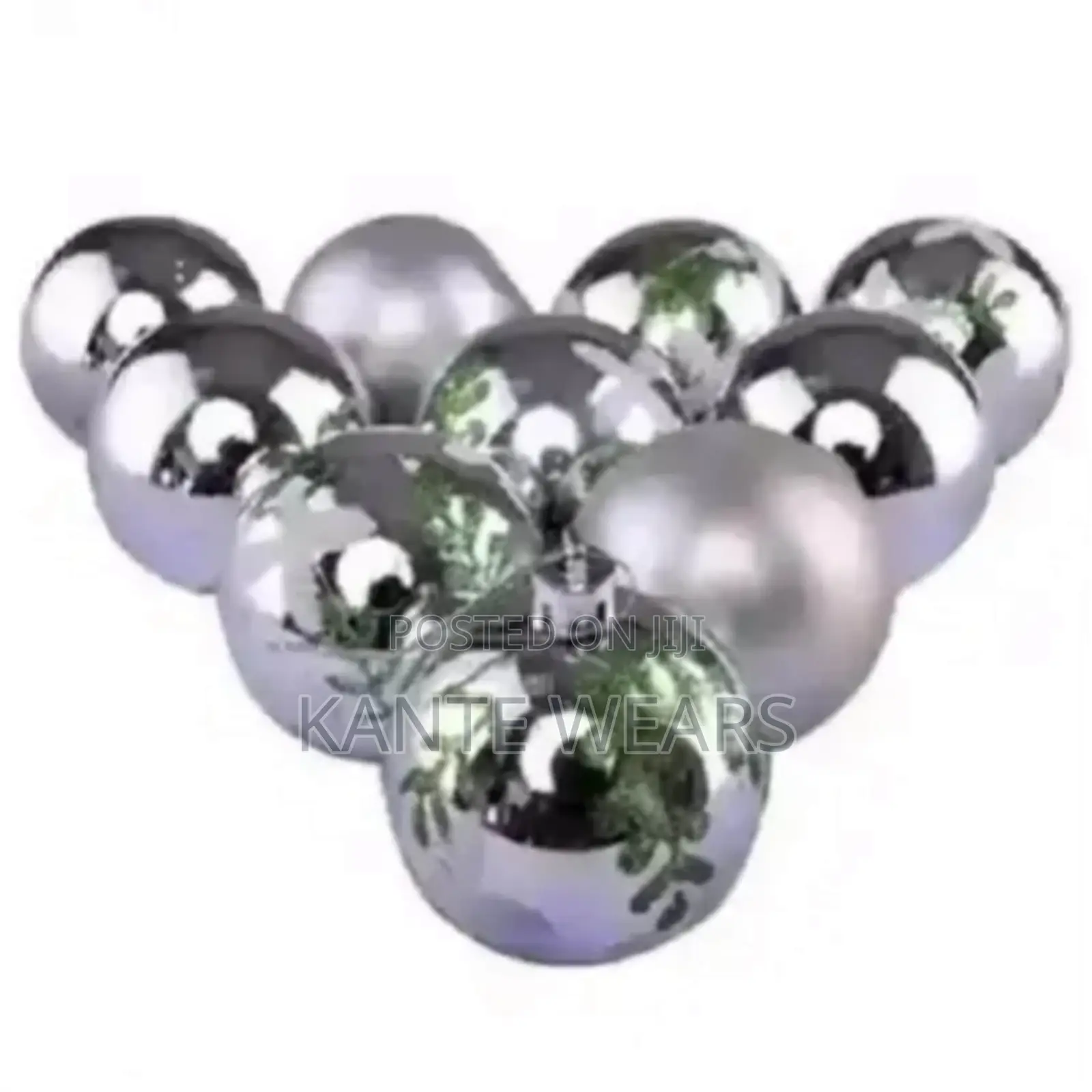 Christmas Decoration Balls - 10 PCS