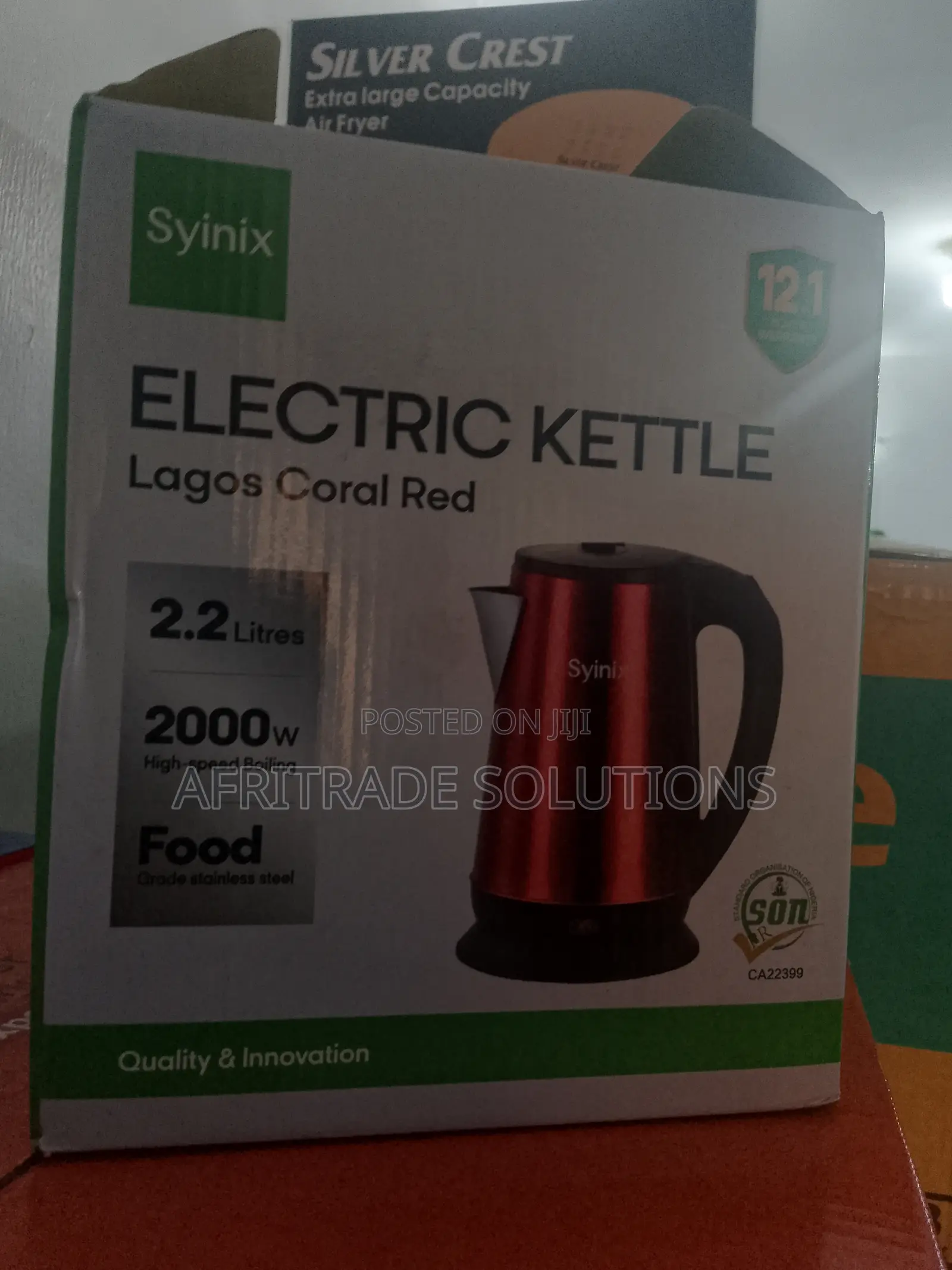 Syinix 2.2 Litres Stainless Steel Water Boiler