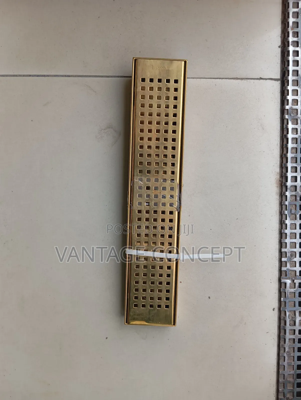Pure Gold 40cm Floor Drain