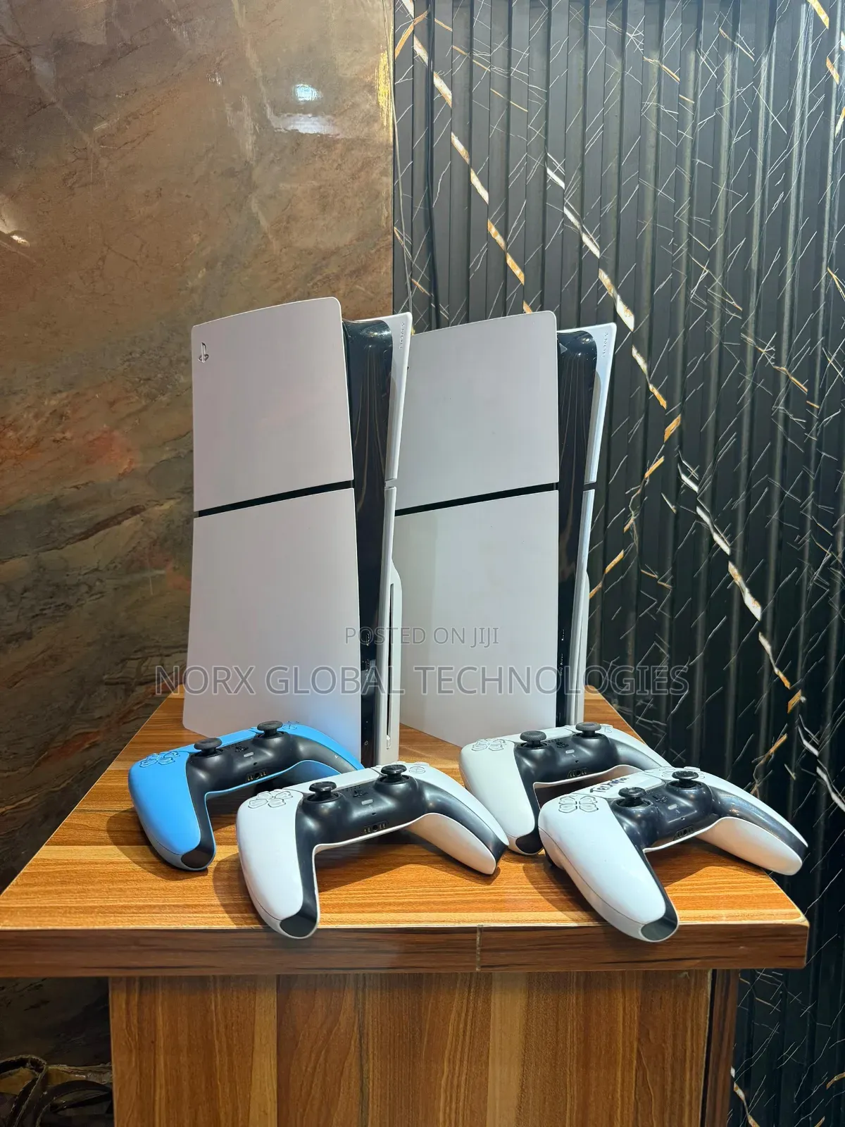 Ps5 Slim 
With Two Pad and Games
