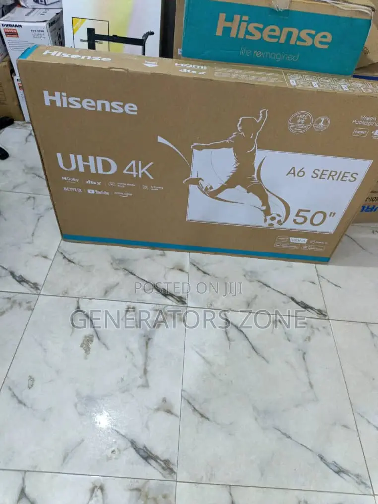 50 Inch Hisense A6n Smart Uhd Led Television Set