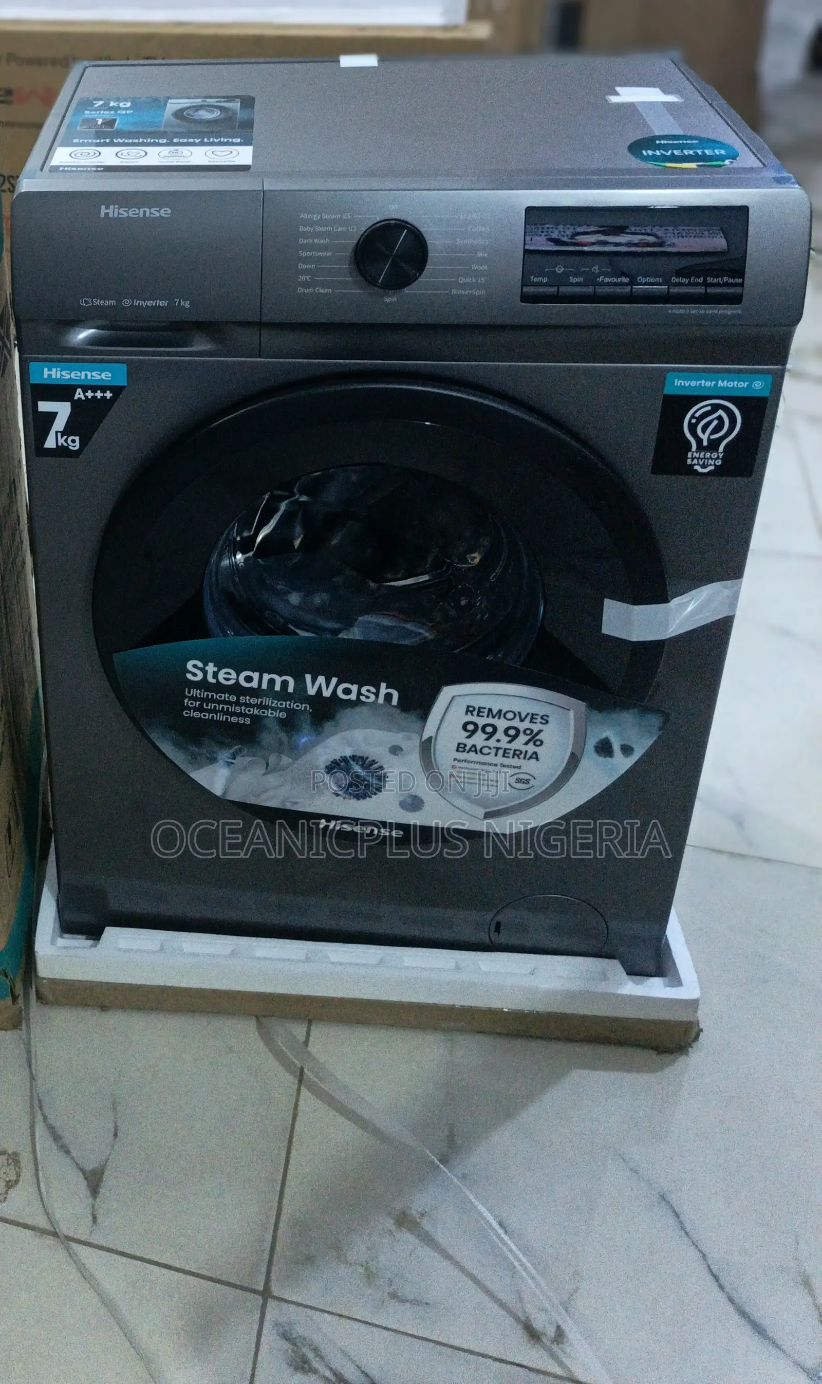 Everyday Comfort Hisense 7kg Front-Load Inverter Washing Machine