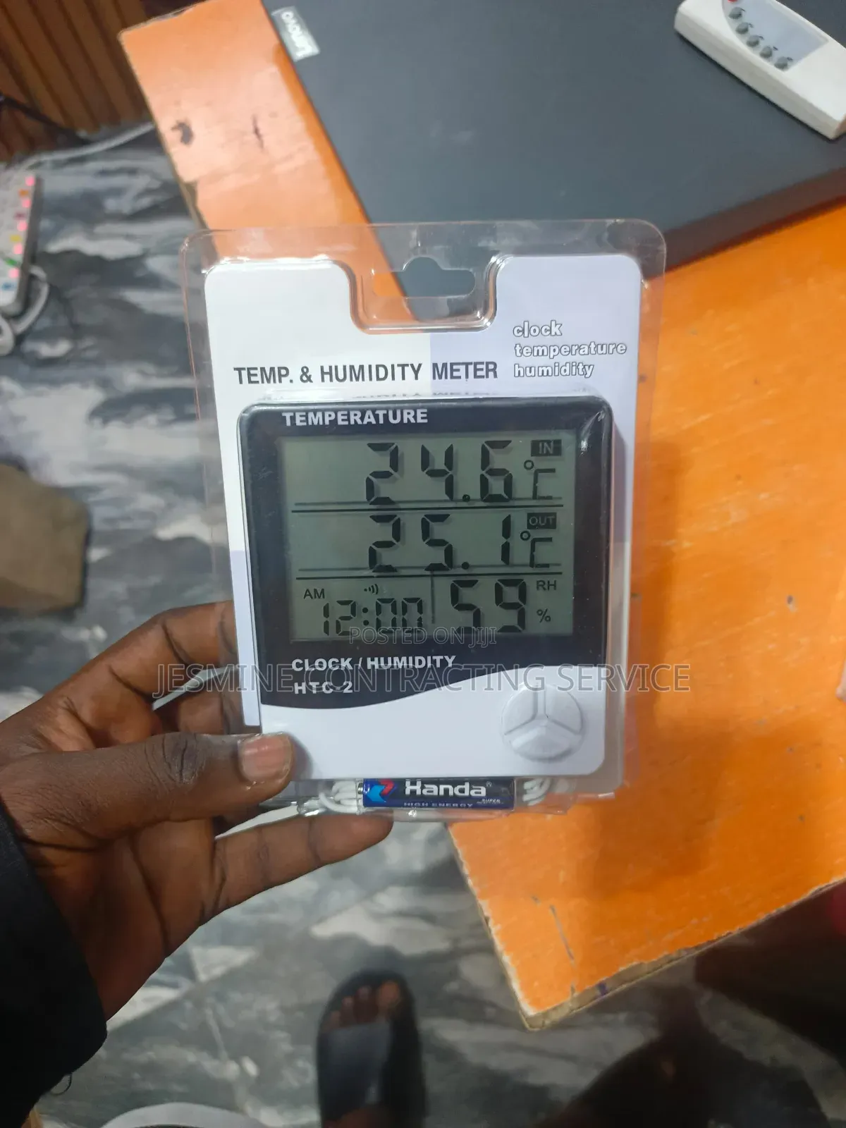 Temperature and Humidity Meter