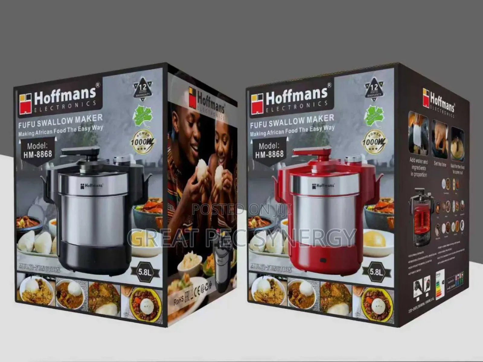 Hoffman Swallow Maker And Yam Pounder