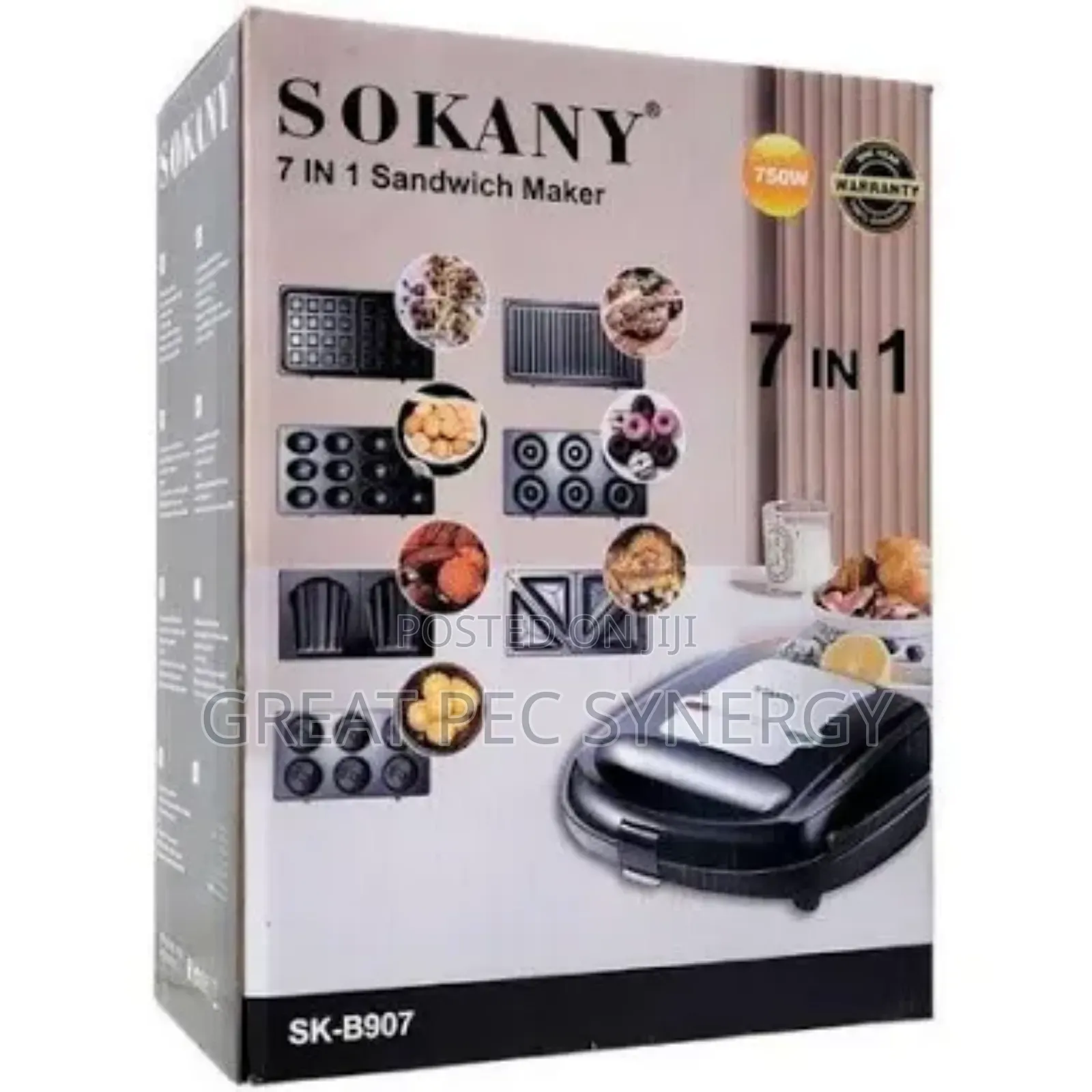 6 In 1 Sokany Toaster
