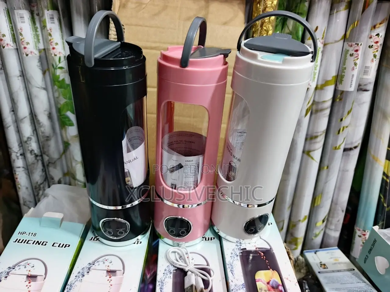 Portable Rechargeable Juicer Cup