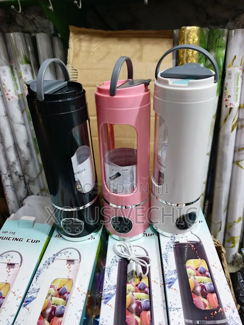 Portable Rechargeable Juicer Cup