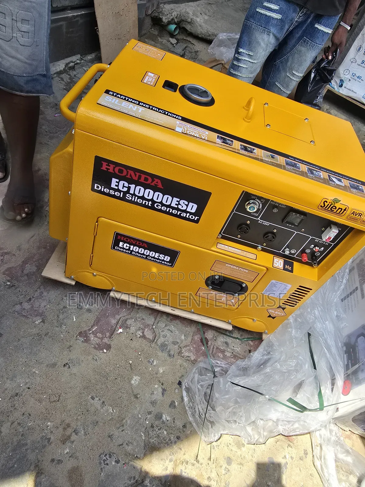 Original Honda Diesel Soundproof Generator 100%Copper Coil