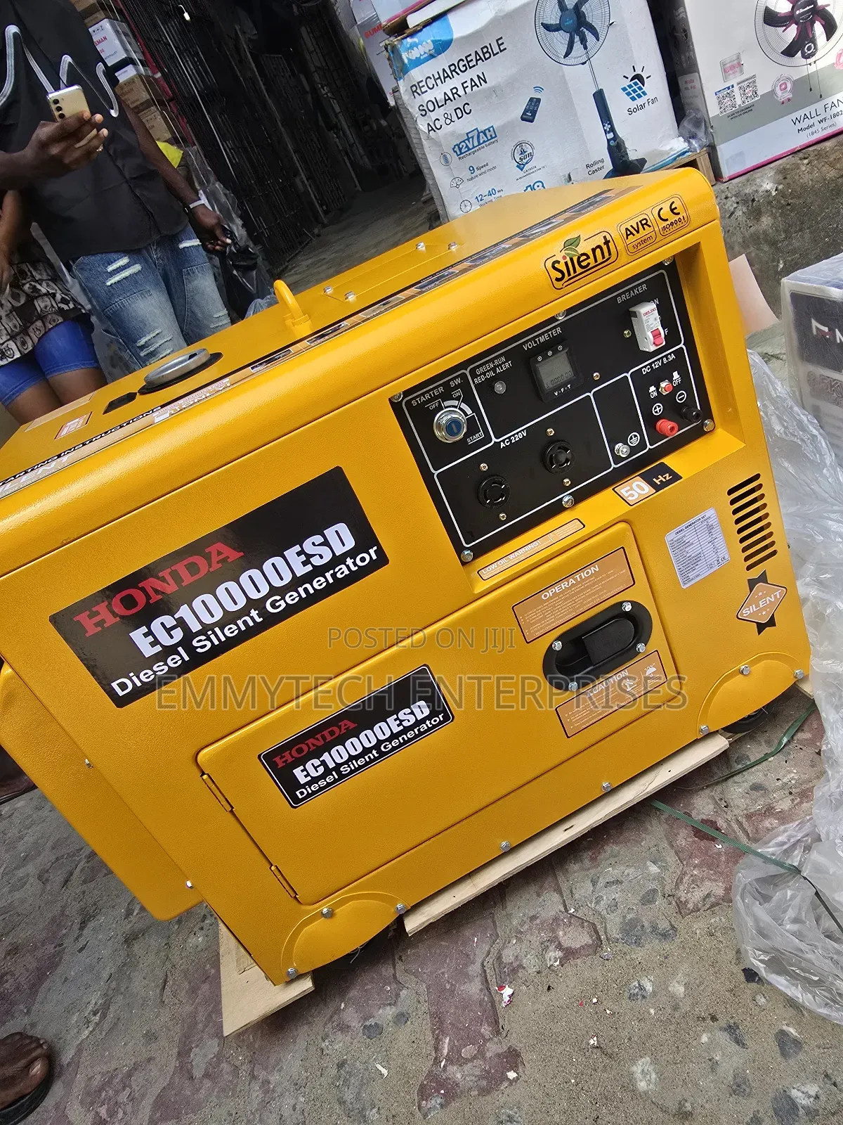 《》Heavy Duty Honda Diesel Soundproof Generator 10kva 100%Copper Coil