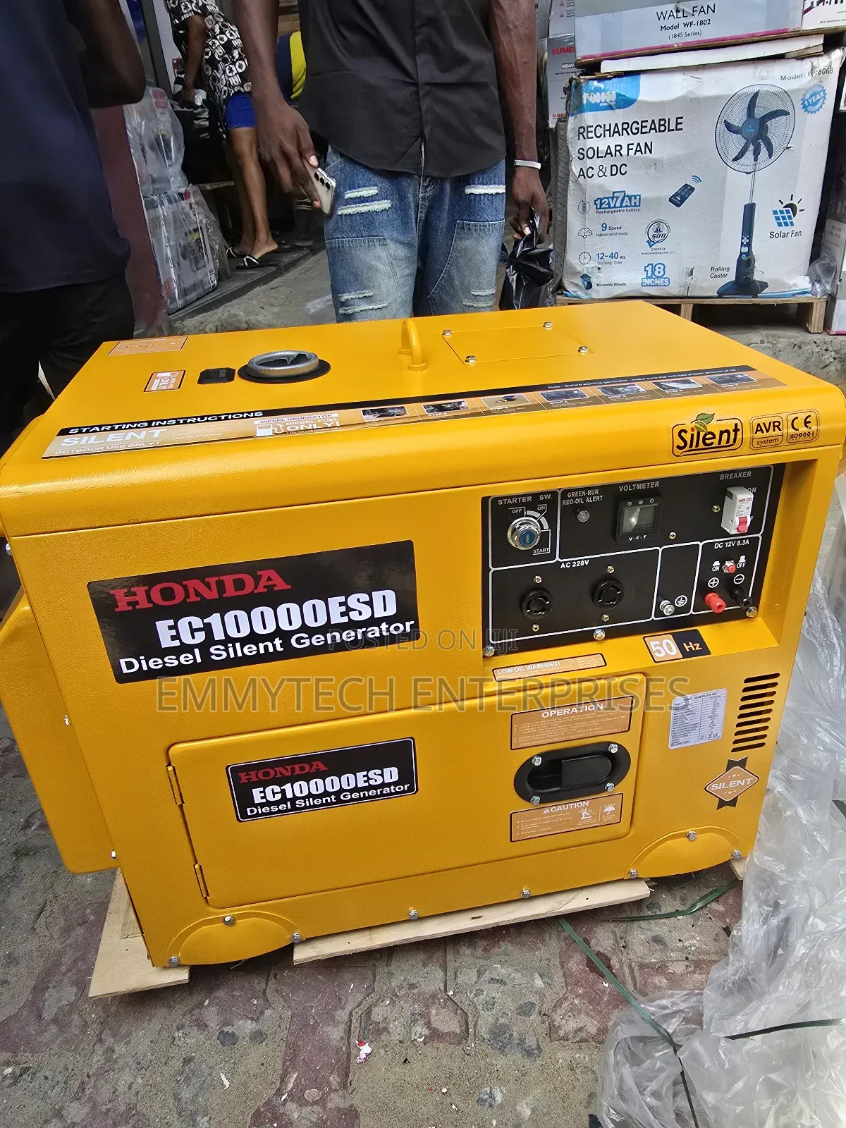 ☆¤Best Product Diesel Soundproof Generator Honda 10kva 100%Copper Coil