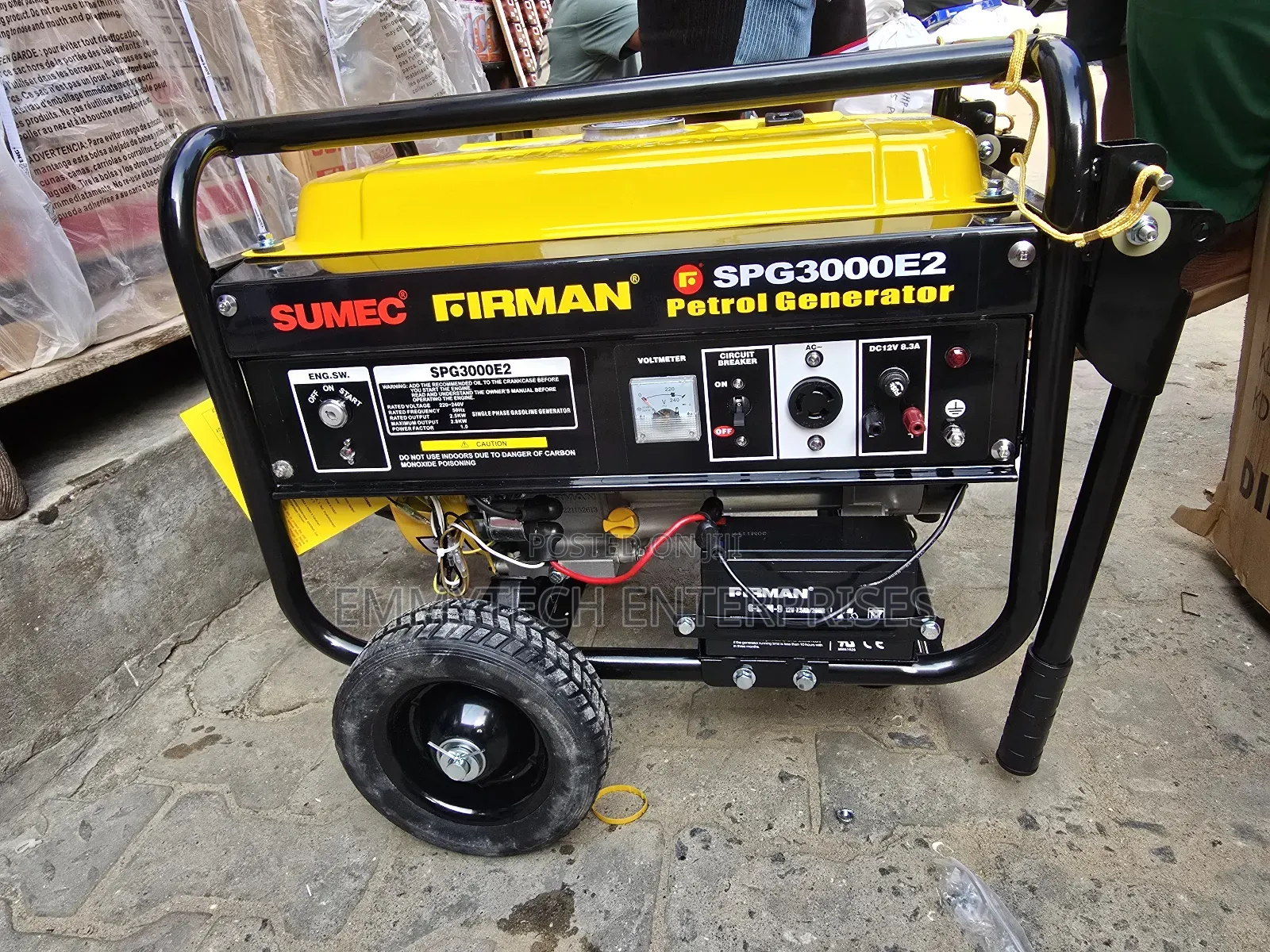 Original Sumec Firman Petrol Gen Model Spg3000e2 100%Copper Wire 3.0kv
