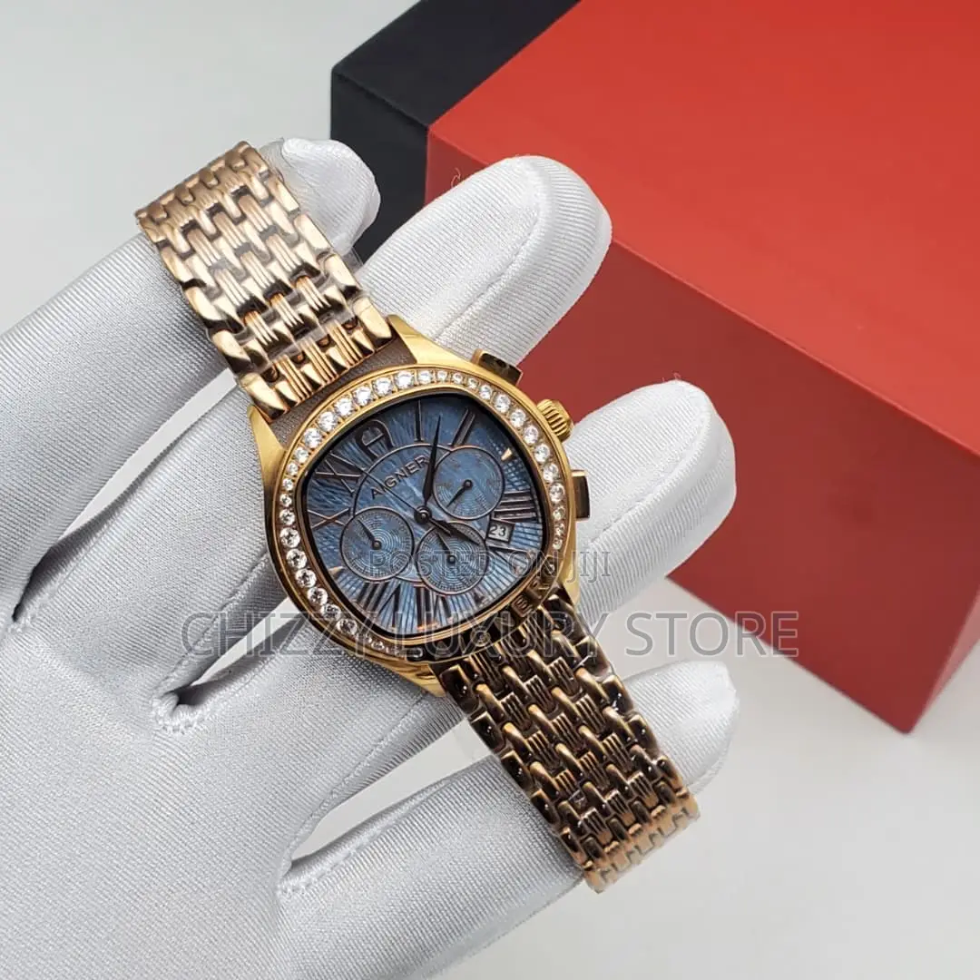 Aigner Quality Luxury Ladies Automatic Engine Wristwatch