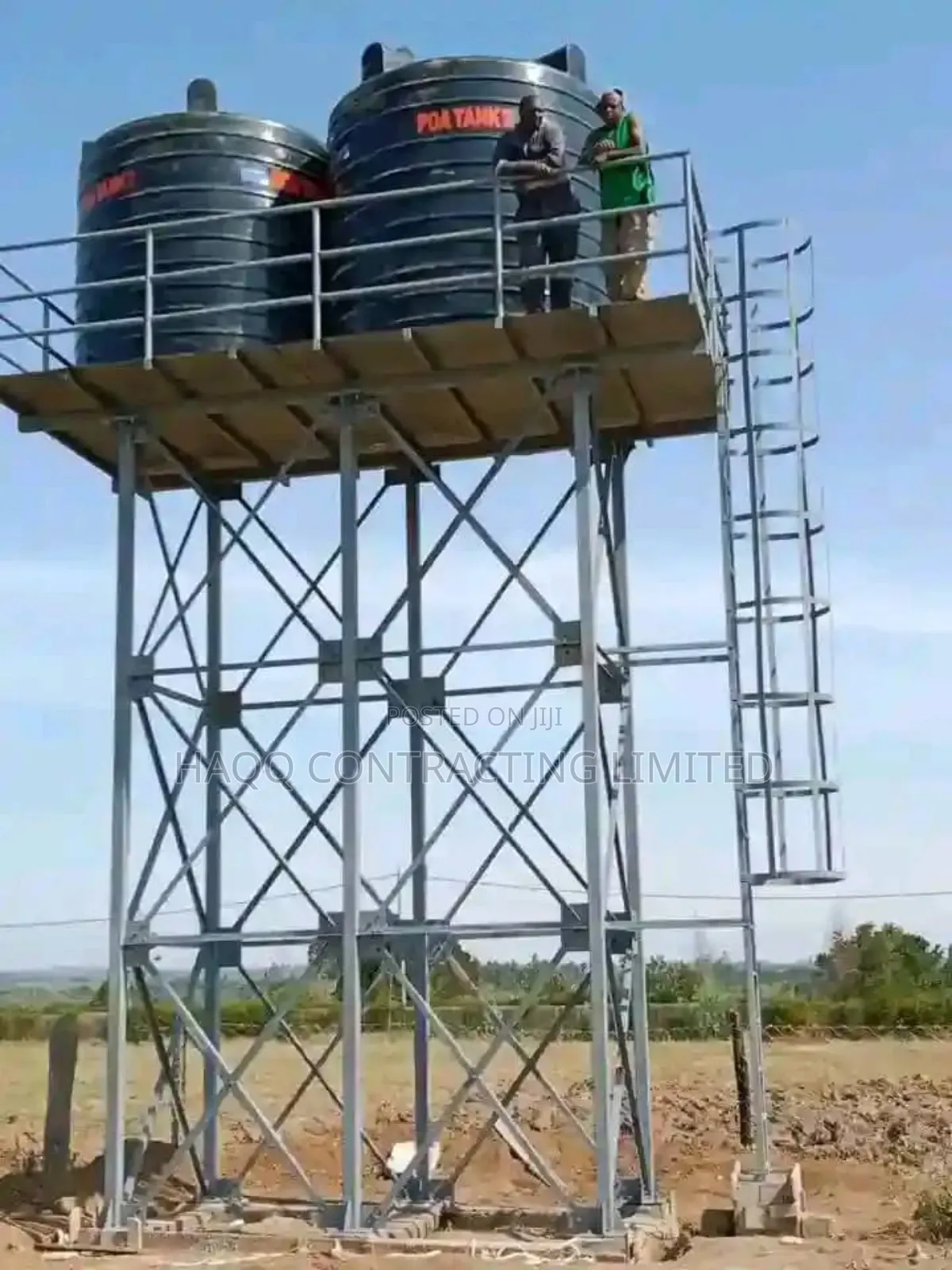 Water Tank Stand ,Stanchion Fabrication