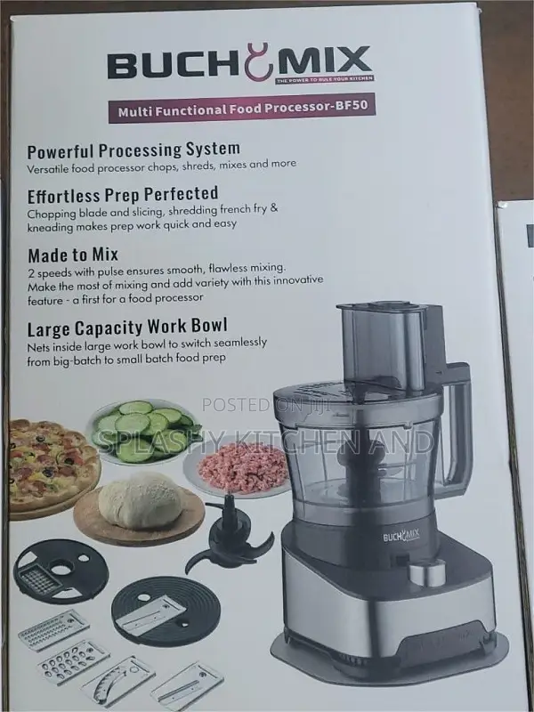 Buchymix 12-in-1 Multifunction Food Processor