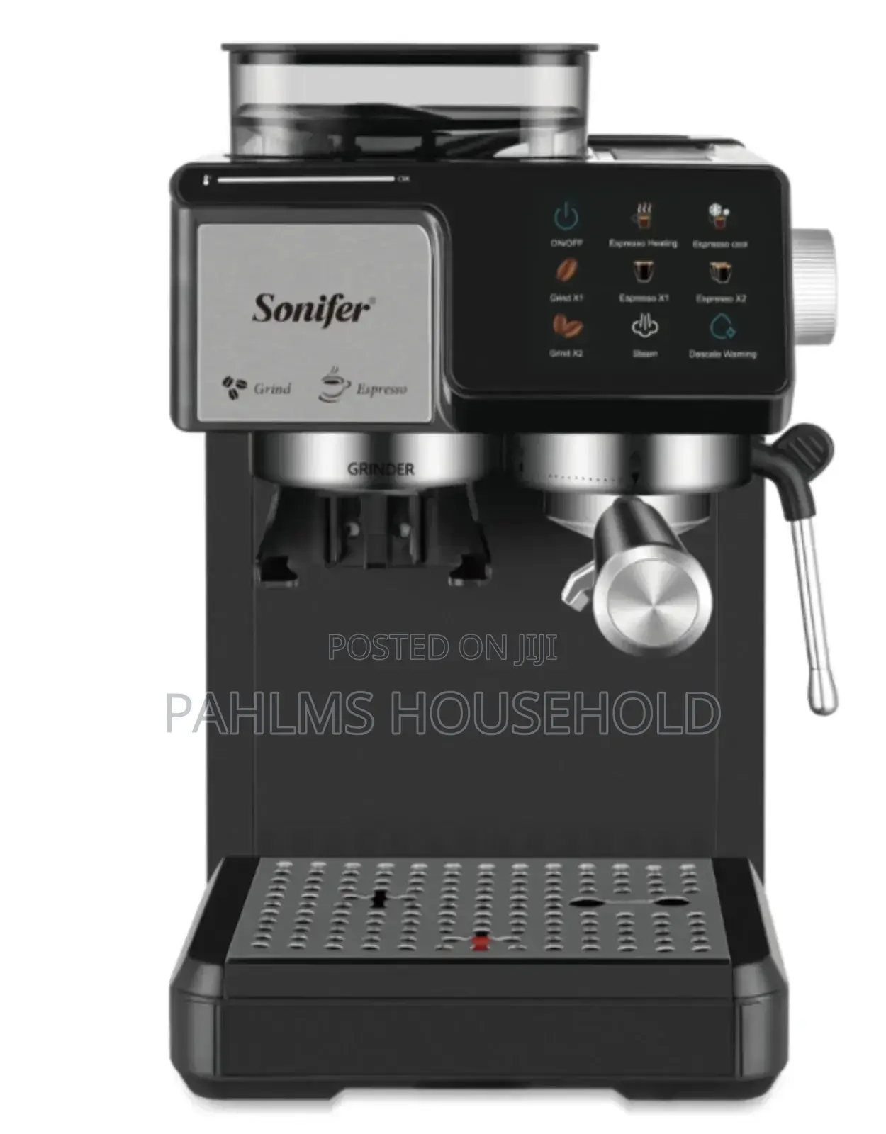 Automatic Espresso Coffee Machine With Integrated Coffee Grinder