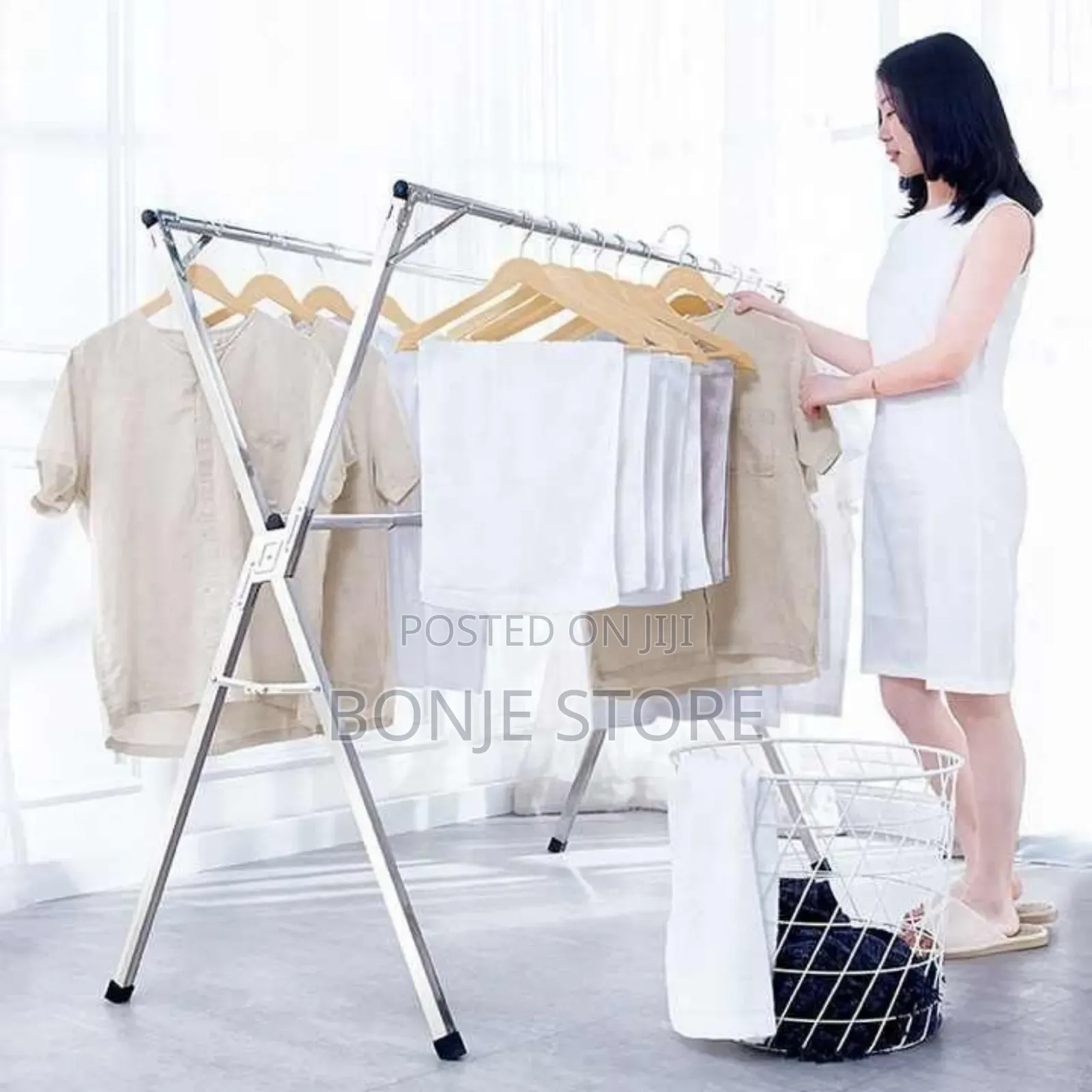 Telescopic Foldable X-Hanger Cloth Dryer
